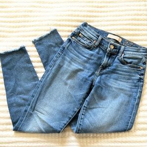 7 For All Mankind Luxe Vintage the Ankle Skinny Jeans - Size 26